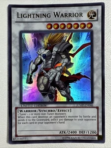 Lightning Warrior #JUMP-EN046 Ultra Rare Holo NM Yugioh - Picture 1 of 2