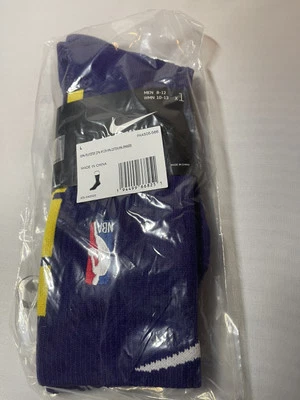 NBA Nike Auténticos Púrpura Grandes Calcetines al Tobillo PAA505-566 S147 Foto 1 de 4