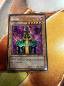 Jinzo PSV-000 Secret Rare Misprint Wrong Foil Reverse Light Play Yugioh TCG - Picture 1 of 1