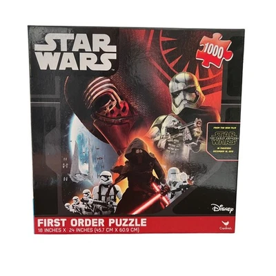 Rompecabezas Star Wars Primer Orden 1000 Piezas Kylo Ren Stormtroopers Disney 18x24 Foto 1 de 2