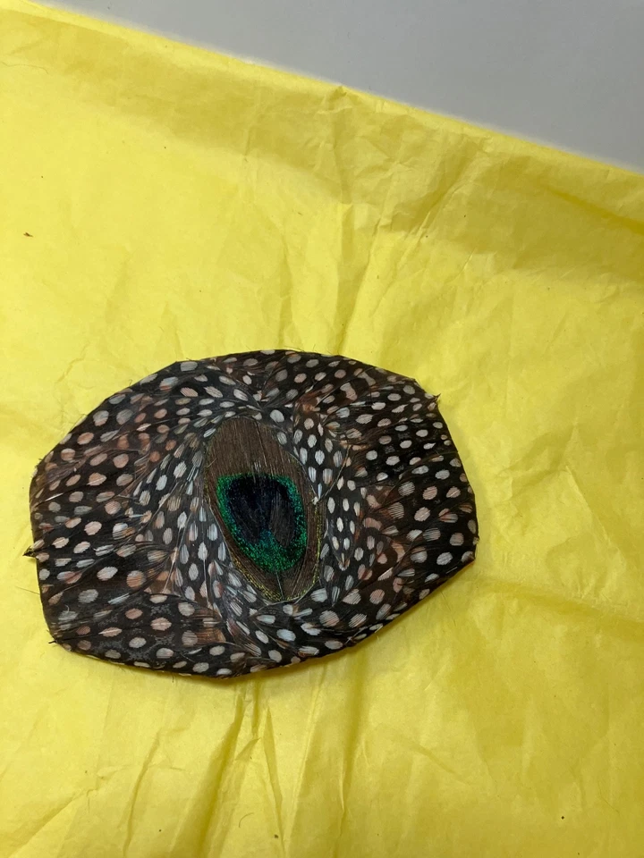 Vintage Lee Sands Peacock Belt Buckle. no belt - Imagem 1 de 4