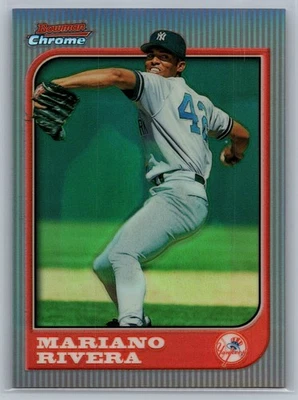 Bowman Chrome 1997 - refractor Mariano Rivera #23 - patio casi nuevo-como nuevo *tarjetas de texto* Foto 1 de 2