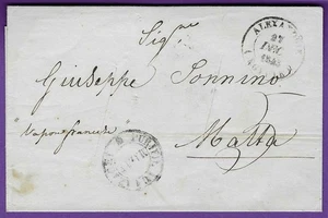 Alejandría Egipto FLS 1843, rendijas desinfectadas - ¡MALTA! Subastas ex Schuyler Rumsey - Imagen 1 de 2