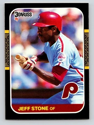 1987 Donruss - Jeff Stone #309 - Image 1 of 2