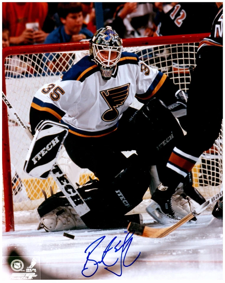 St. Louis Blues BRENT JOHNSON Firmado Autografiado 8x10 Imagen B Foto 1 de 1