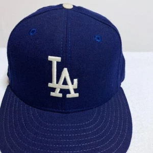 80s NEW ERA 59FIFTY 6-Panel Baseball Cap Los Angeles Dodgers vintage rare 1474MT - Picture 1 of 12