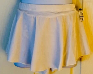 GK ELITE ICE FIGURE SKATE GIRLS SMALL VELVET PULL-ON SLIMLINE SKIRT Sz CS NWT! - Picture 1 of 8