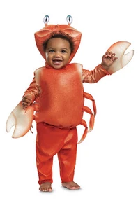 Sebastian The Little Mermaid Classic Infant/Toddler Costume - Picture 1 of 3