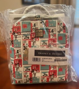 Disney x Dooney & Bourke Mid Century Mickey Mouse All Over Print Rucksack Neu mit Etikett - Bild 1 von 6