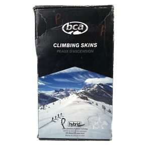 BCA Climbing Skins -Hybrid -Black - 115mm x 165-175cm C2020001010 - New Open Box - Picture 1 of 15