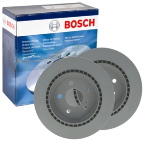 2x Bosch 0986478473 Brake Discs Set Rear Ø 11 13/16in for Mercedes-Benz S-CLASS - Picture 1 of 7