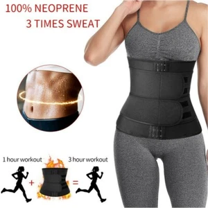 Women Waist Trainer Corset Sauna Sweat Weight Loss Body Shaper - Picture 1 of 14