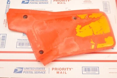 Honda XR350R XR350 XL350R 1984 83-85 lado izquierdo caja de aire cubierta panel tapa de plástico Foto 1 de 4