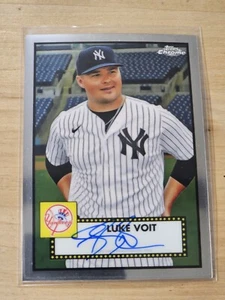 2021 Topps Chrome Platinum Anniversary Auto Luke Voit #PA-LV - Bild 1 von 2