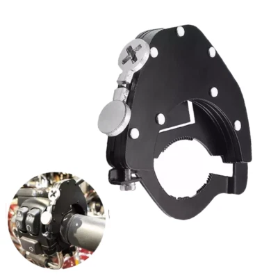 Throttle Lock Motorcycle Cruise Control Throttle Assist Top Kit Stainless Steel - Image 1 of 4