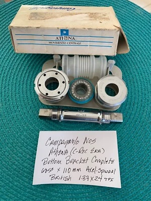 Campagnolo Athena C-Rec Era NOS 68SS 110mm British Bottom Bracket - Image 1 of 3