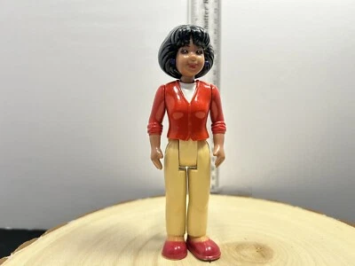 Vintage Little Tikes Dollhouse Mom Black African American Doll - Image 1 of 4