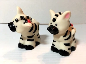 Fisher Price Paar Zebra Tierfiguren für Arche Noah Set - Bild 1 von 3