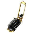 Travel Hair Brush Mini With Mirror Folding Hair Brush Portable Air Bag Comb Fc