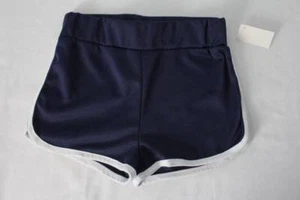 NEW Girls Summer Shorts Size XS 4 - 5 Blue Micro Mesh Athletic Camp X-Small - Picture 1 of 2
