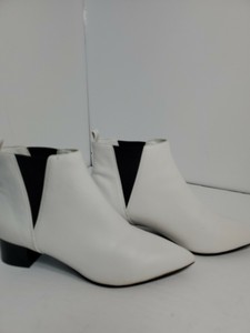 nine west white booties