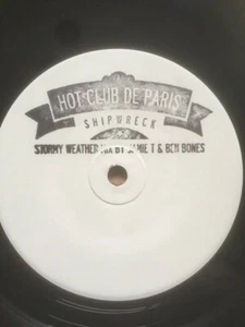 2007 HOT CLUB DE PARIS WHITE LABEL 7" SHIPWRECK / YOUR FACE LOOKS ALL WRONG MINT - Picture 1 of 1