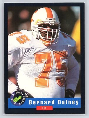 1992 Classic Draft Picks #19 Bernard Dafney RC Rookie - Steelers - Image 1 of 2