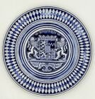 Gerzit Lion Bayern Coat of Arms Crest Wall Plate West Germany Vintage Stoneware 