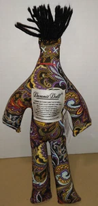 Dammit Doll 12” Plush Stress Reliever- Paisley Teal,Purple,Maroon,Yellow NWT - Picture 1 of 5