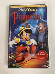 Pinocchio (VHS, 1999, Clam Shell Gold Collection) Brand New. Sealed. - Picture 1 of 5