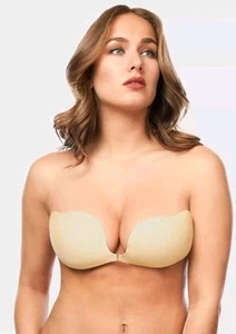 Reggiseno donna Maidenform basicamente sexy clip adesivo nudo taglia C coppa - Foto 1 di 4