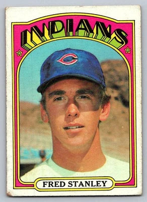 1972 Topps Fred Stanley #59 - Cleveland Indians - Image 1 of 2