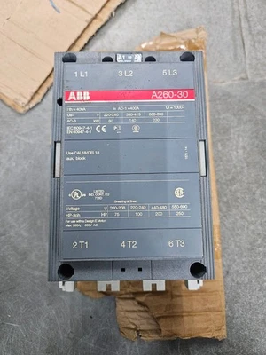 ABB A260-30 Contactor 400A 3-Pole 220-240V - Image 1 of 4
