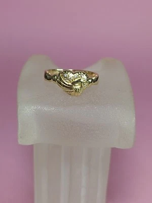 Bague Ancienne Or 18 Carats Et Diamants - Photo 1/4