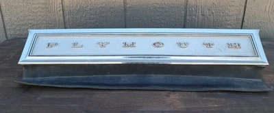 Vintage 1970's Plymouth Fury Trunk Moulding/Trim 3792294 10142 See Photos  - Image 1 of 4