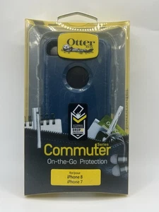 Otterbox Commuter Series iPhone 8/7 SE Blazer Blue/Stormy Seas Blue - Photo 1 sur 5