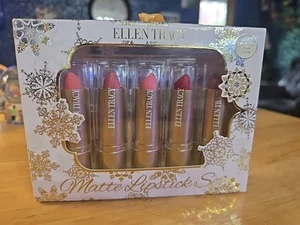 Ellen Tracy Matte Lipstick Gift Set Of 5 - Picture 1 of 3