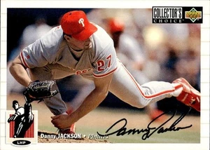Danny Jackson 1994 Collector's Choice #145 Silver Signature Phillies - Picture 1 of 2
