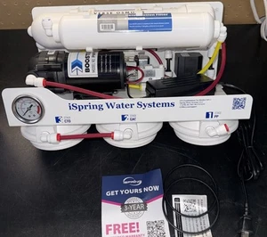 iSpring RCC1DP Tankless, 5 Stage De-ionization Reverse Osmosis *PUMP ASSY. ONLY* - Imagen 1 de 16