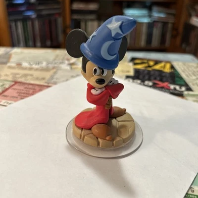 Figura Fantasía Mickey Mouse Aprendiz de Hechicero Disney Infinity Usada Foto 1 de 3