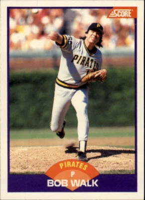 1989 Score #224 Bob Walk - NM - Image 1 of 2