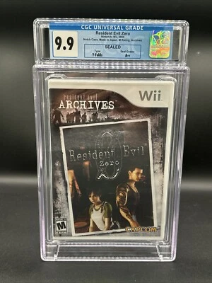 Resident Evil Archives: Resident Evil Zero Nintendo Wii CGC Graded 9.9 A++ - Image 1 of 4