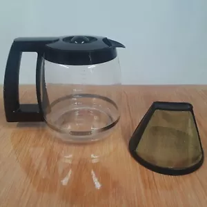 Cuisinart Decanter Caraffa Caffettiera 12 Tazze e Cestello Filtro Oro - Foto 1 di 15