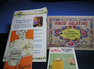Folleto de recetas guía de enlatado y congelación casera frascos Kerr de colección + otros artículos de colección - Imagen 1 de 12