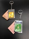 Vtg Mini Telephone Address Book Keychain  Ace Of Spades Playing Cards Set Of 2