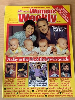 The Australian Women's Weekly Magazine October 27 1982 Commonwealth Games - Image 1 of 2