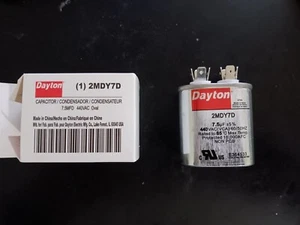 Lincoln pizza oven Capacitor, 7.5 MF run Capacitor, Dayton Pizza oven capacitor - Picture 1 of 3
