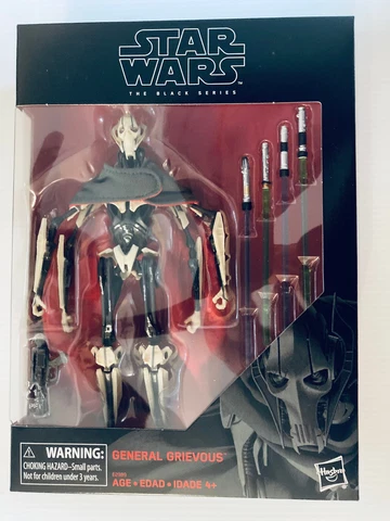 Star Wars: The Black Series - General Grievous - 6-Inch - Sealed Cover