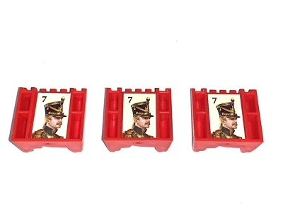 Stratego Vtg 1996 Red Majors Movers Complete Set Only - Image 1 of 4