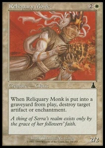 Reliquary Monk x4 4x Urza's Destiny NM MTG - Picture 1 of 1